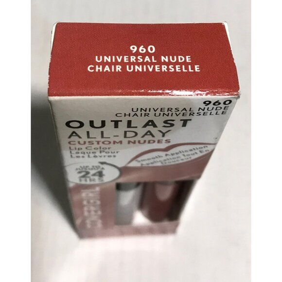 Set of 2 Covergirl Outlast All-Day Custom Nudes 960 Universal Nude Lipcolor - Picture 4 of 6